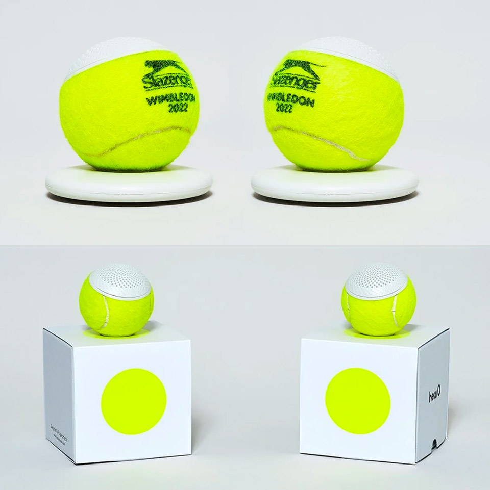 Wimbledon Tennis Balls HearO Bluetooth Speakers