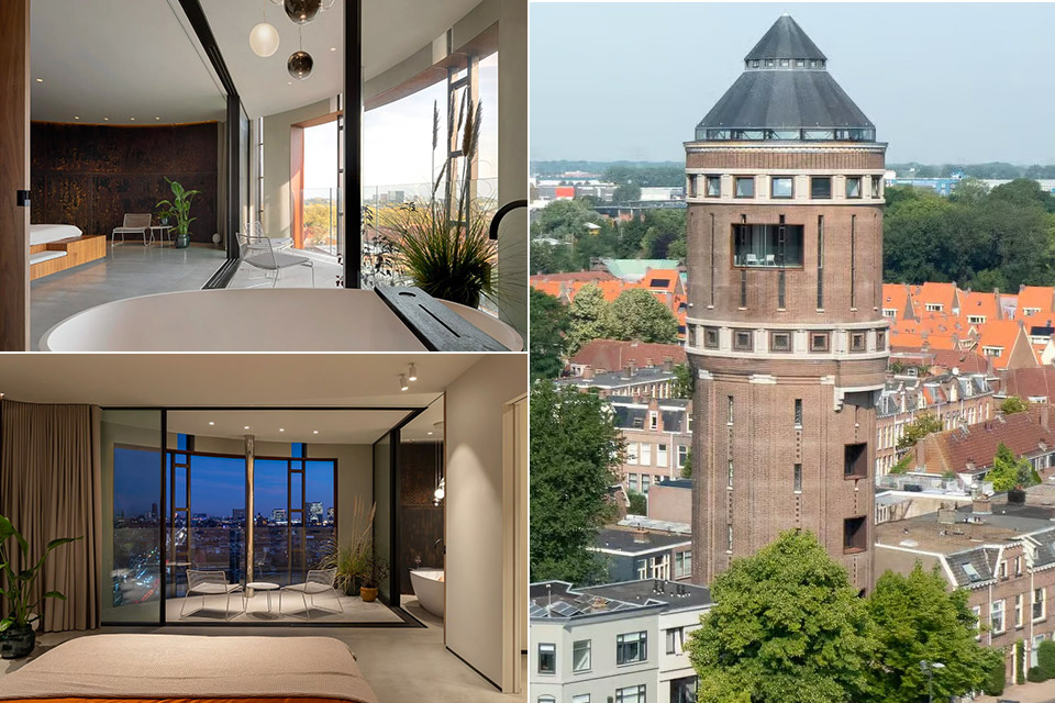 Netherlands Utretcht Water Tower Apartments Home