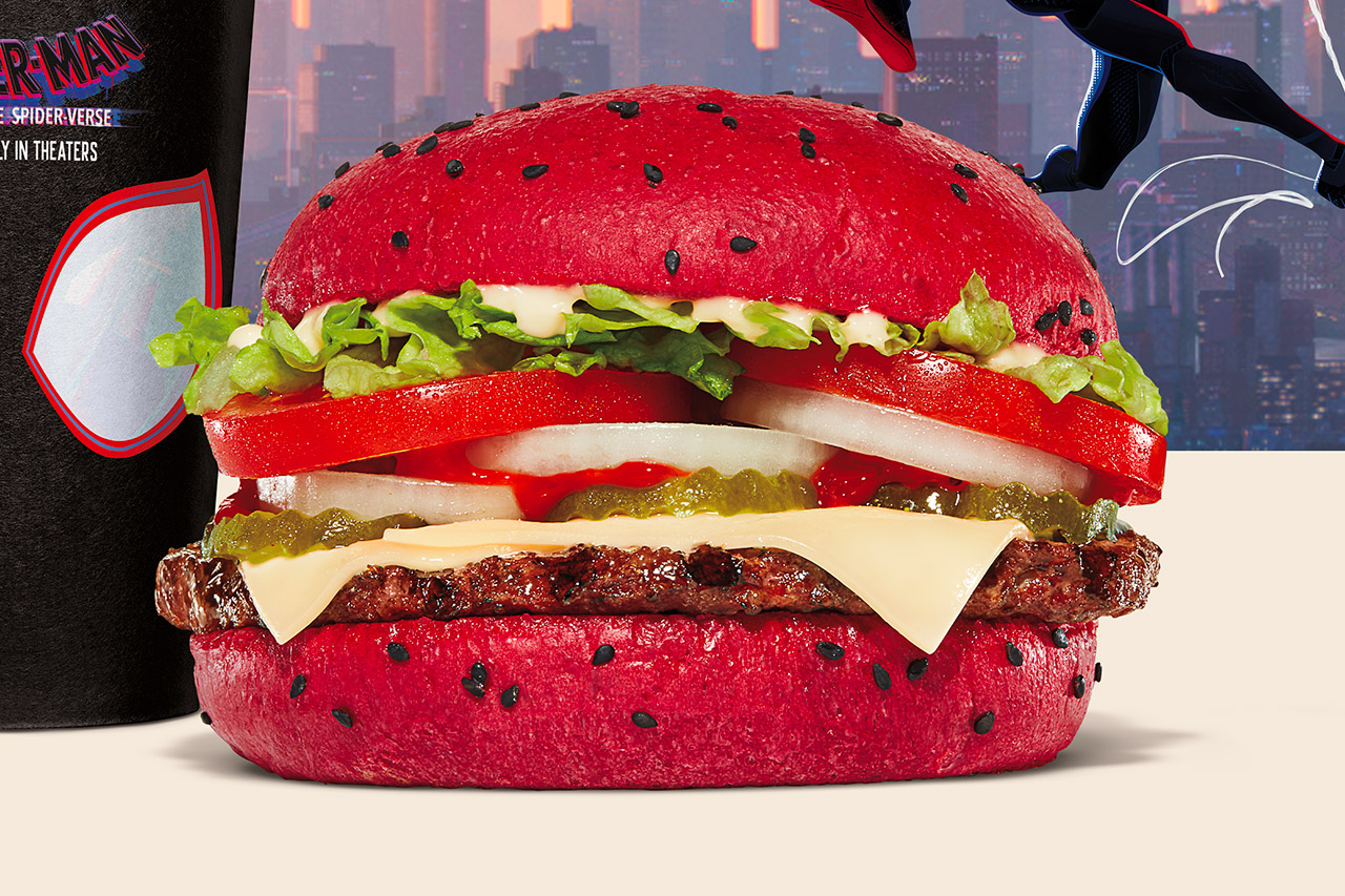 Burger King Spider-Verse Whopper 2023
