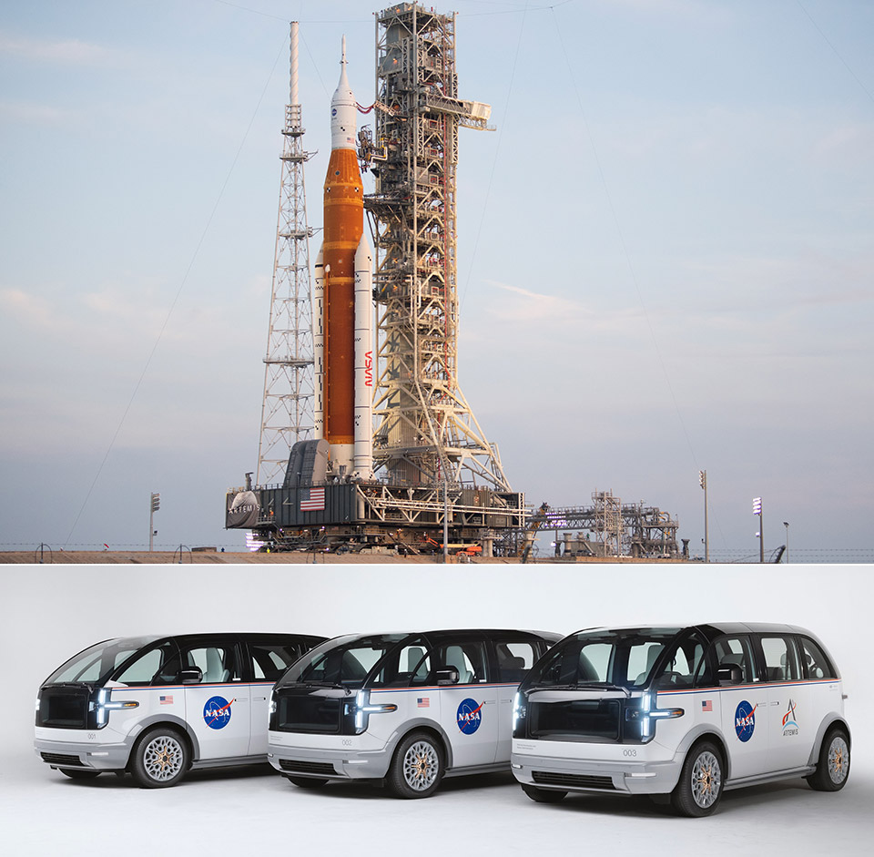 Canoo Crew Transportation Vehicles NASA Artemis