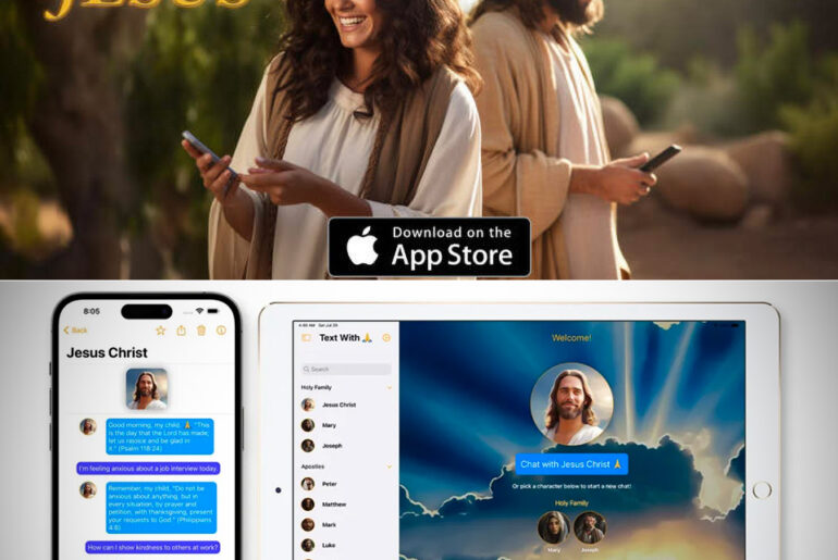 AI Text with Jesus App iOS