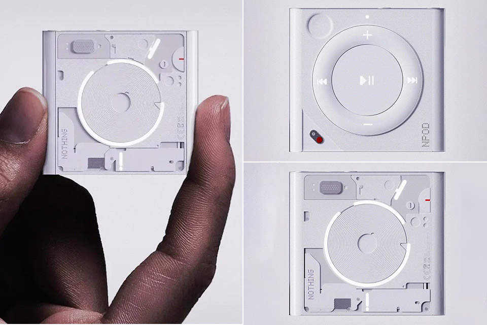 Nothing nPod Music Player Concept iPod Shuffle