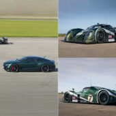Bentley Speed 8 Race Car vs Continental GT Drag Racing