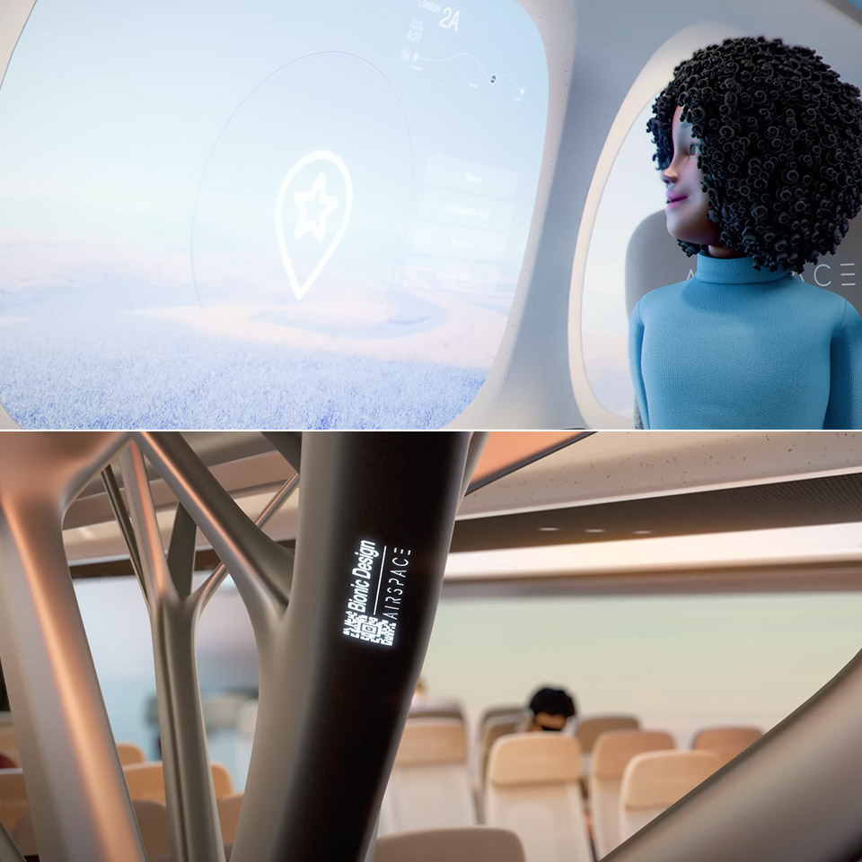 Airbus Airspace Cabin Vision 2035+ Future