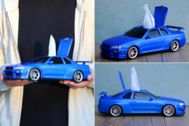 Nissan Skyline R34 GT-R Tissue Box Is Perfect For JDM Fans - The Flighter