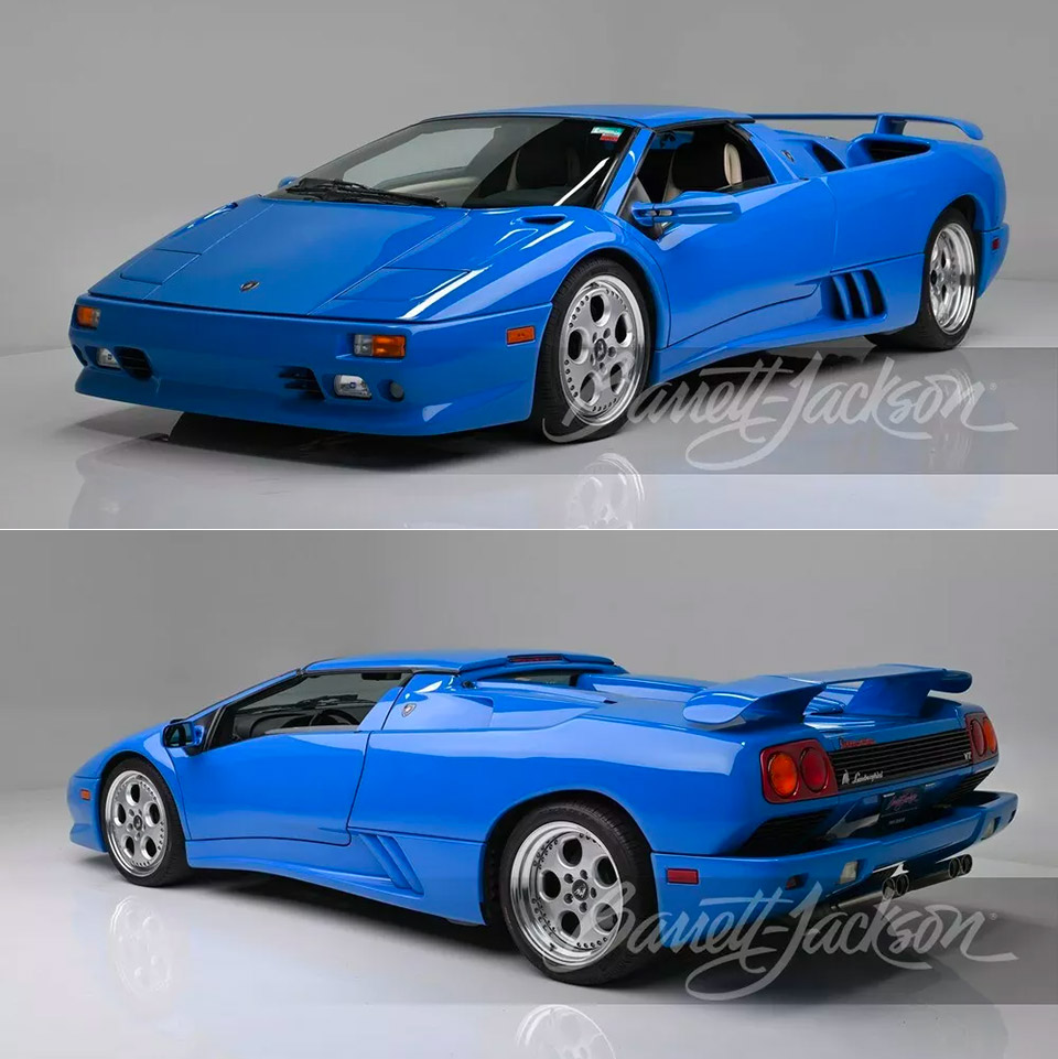Donald Trump 1997 Lamborghini Diablo VT Roadster Auction For Sale