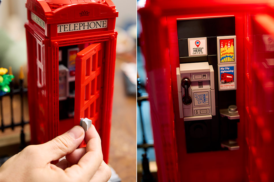 LEGO Ideas Red London Telephone Box Set 21347