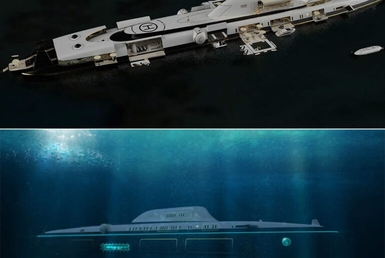 Migaloo M5 Superyacht Submarine