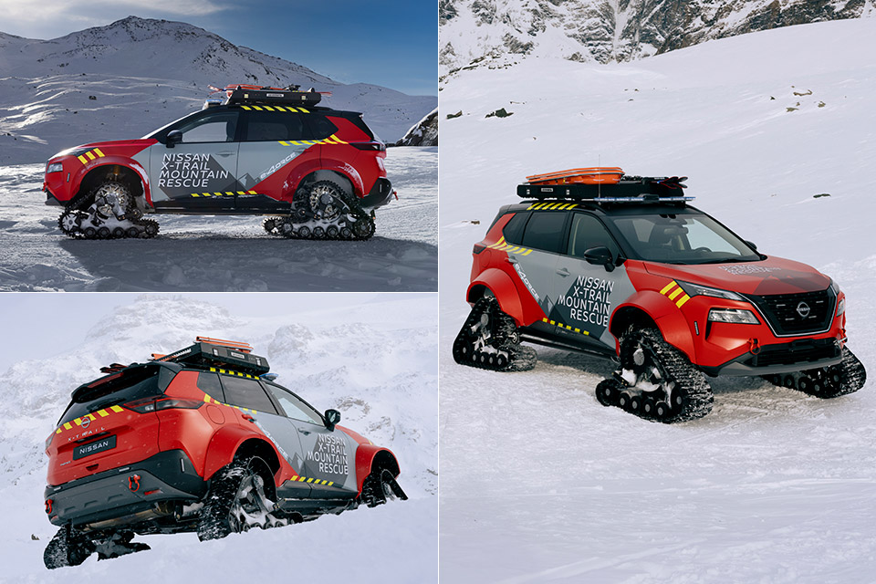 Nissan X-Trail Mountain Rescue Concept