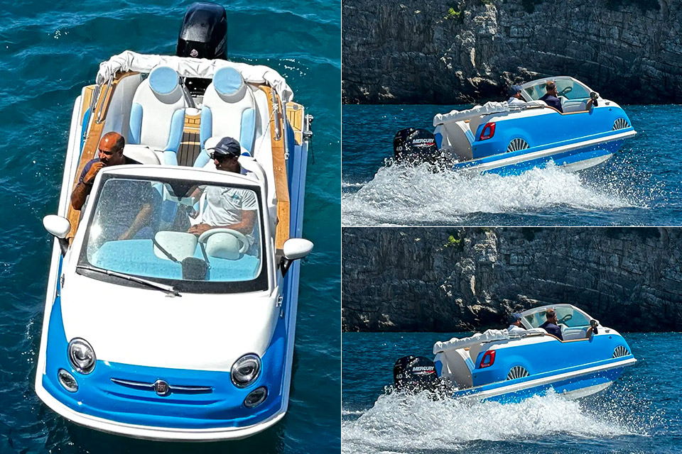 Fiat 500 Offshore Boat