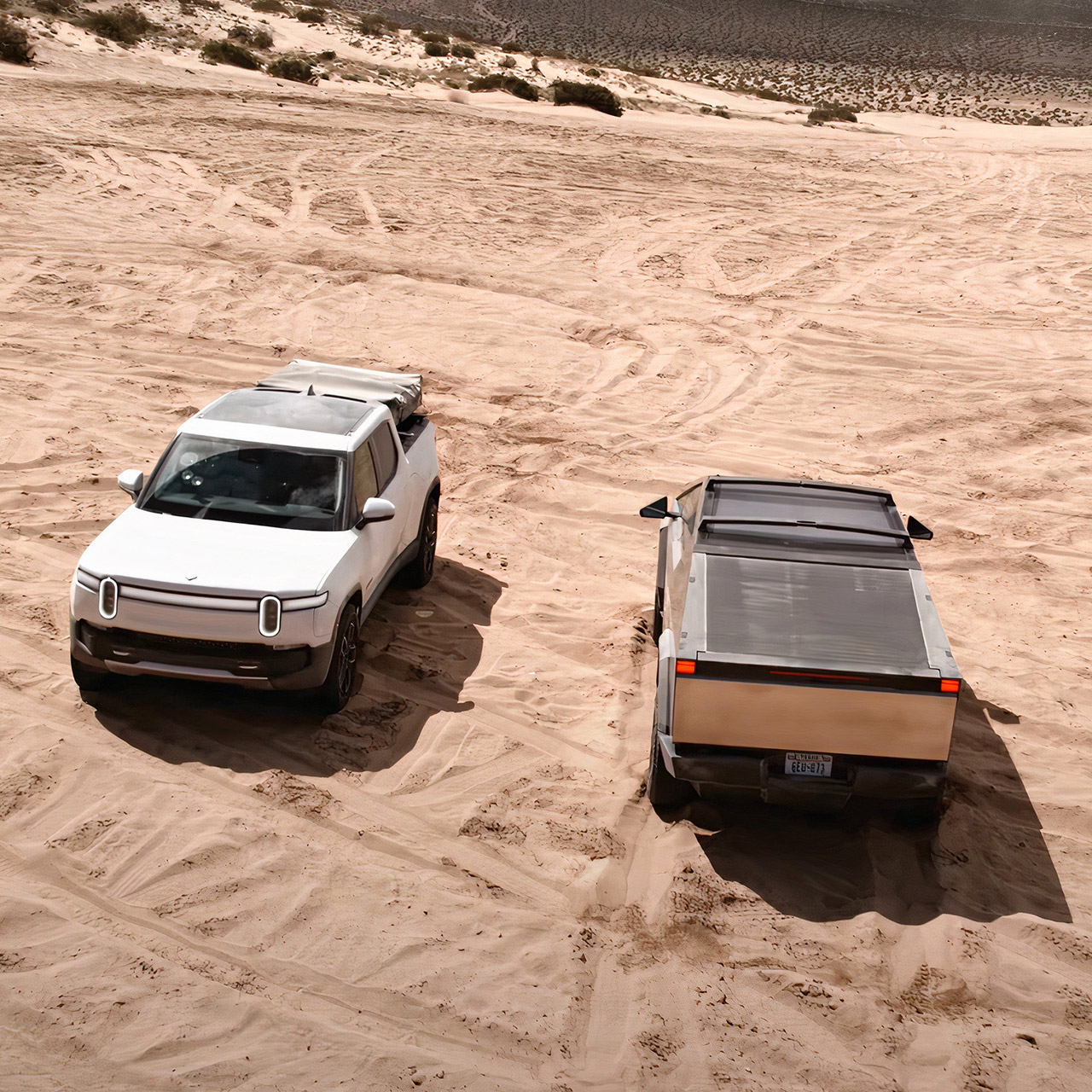 Top Gear Pits Tesla Cybertruck Against Rivian R1t In Ultimate Off-road 