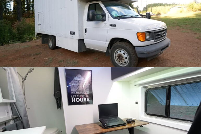 2004 Ford E-350 Box Truck Modern Home