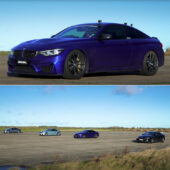 2025 BMW M4 CS vs M3 Drag Racing