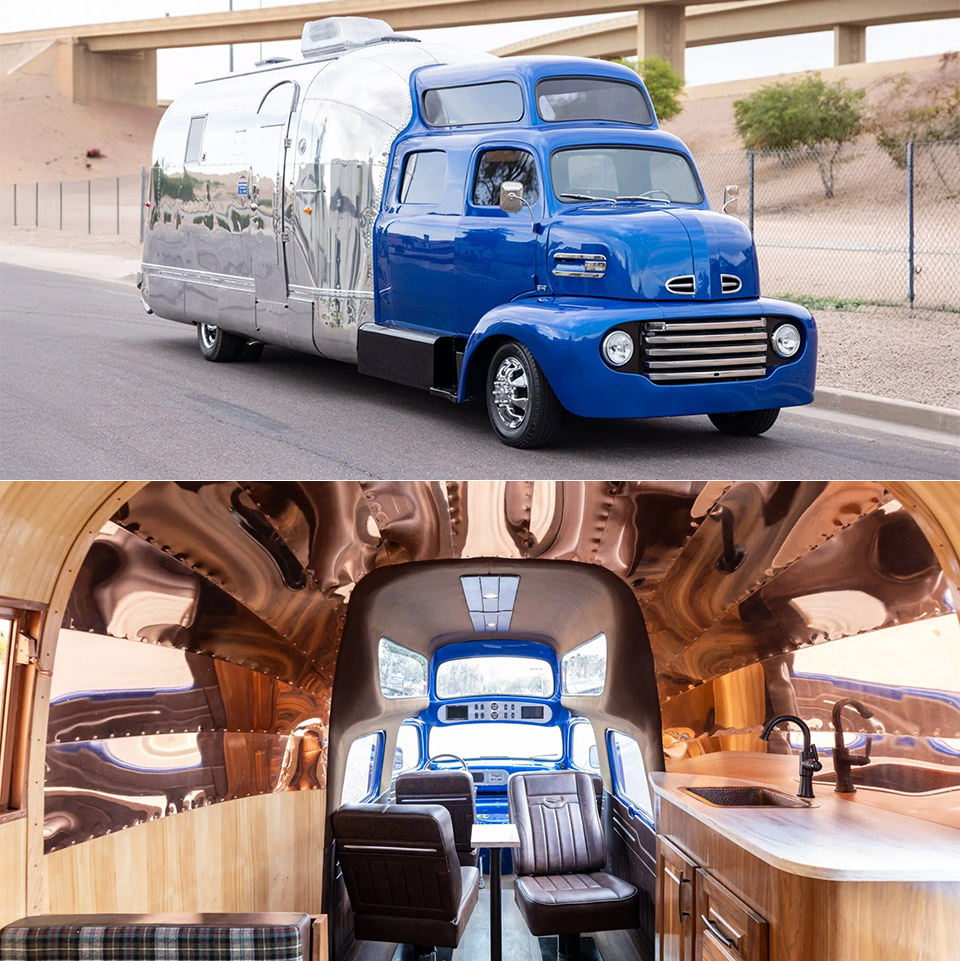 Ford COE Airstream Camper