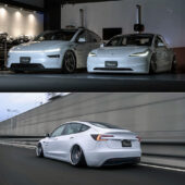 Japan T-Demand Tesla Model 3 Model Y Slammed Mod