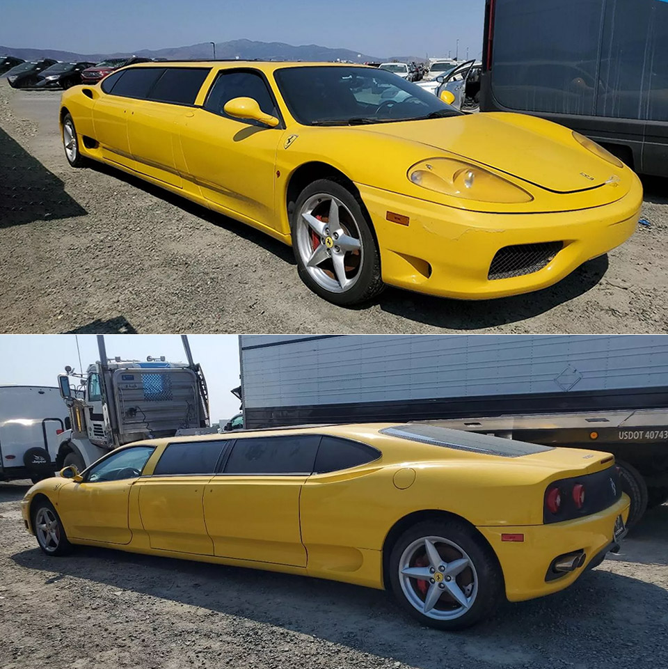 Stretched Ferrari 360 Modena Limousine