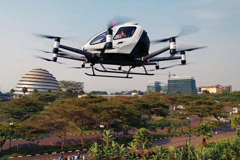EHang EH216-S Africa Flight