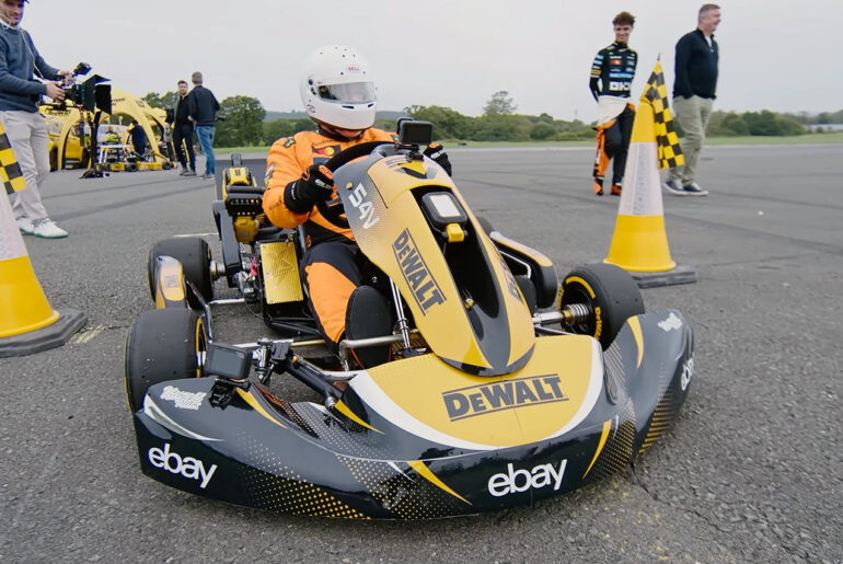 F1 Lando Norris vs Zak Brown McLaren Karting Challenge