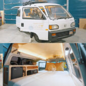 1991 Honda Acty HH4 Kei Van Camper Conversion