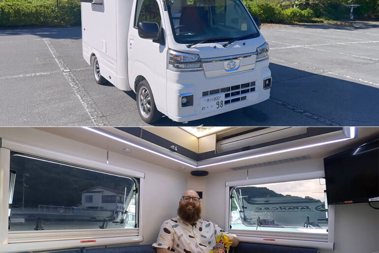Happy 1 Motorhome Daihatsu HiJet Kei Truck