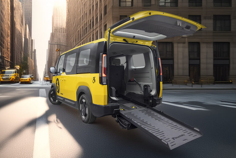 Kia PV5 WAV New York Taxi Concept