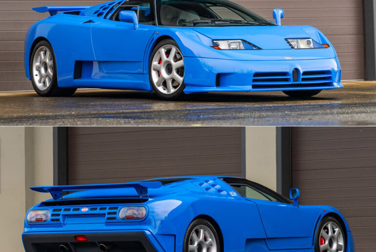 Lost Bugatti EB110 Super Sport Found