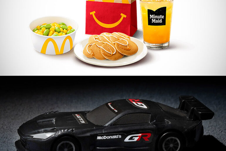 Toyota GR GT3 Race Car Toy McDonald's Japan Happy Meal