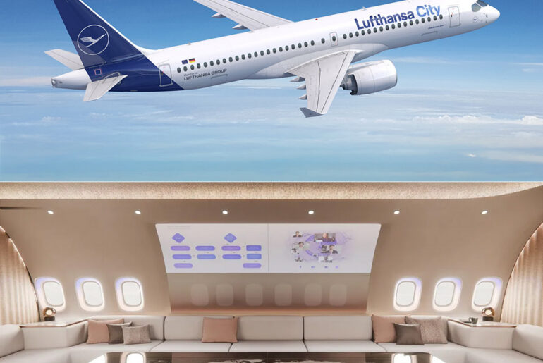 BMW Lufthansa The Bow VIP Cabin Concept