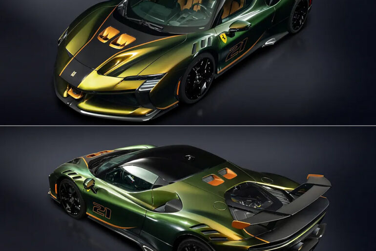 Ferrari Verde Volterra SF90 XX Stradale