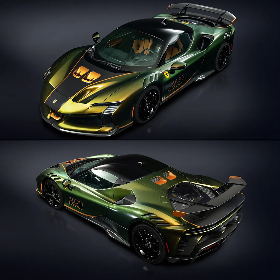 Ferrari Verde Volterra SF90 XX Stradale
