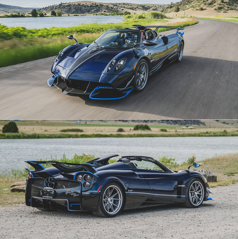 First Manual Pagani Huayra Roadster For Sale
