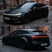 Tesla Model S Shooting Brake Concept