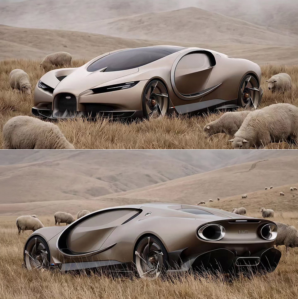 Bugatti Alien Hypercar Concept