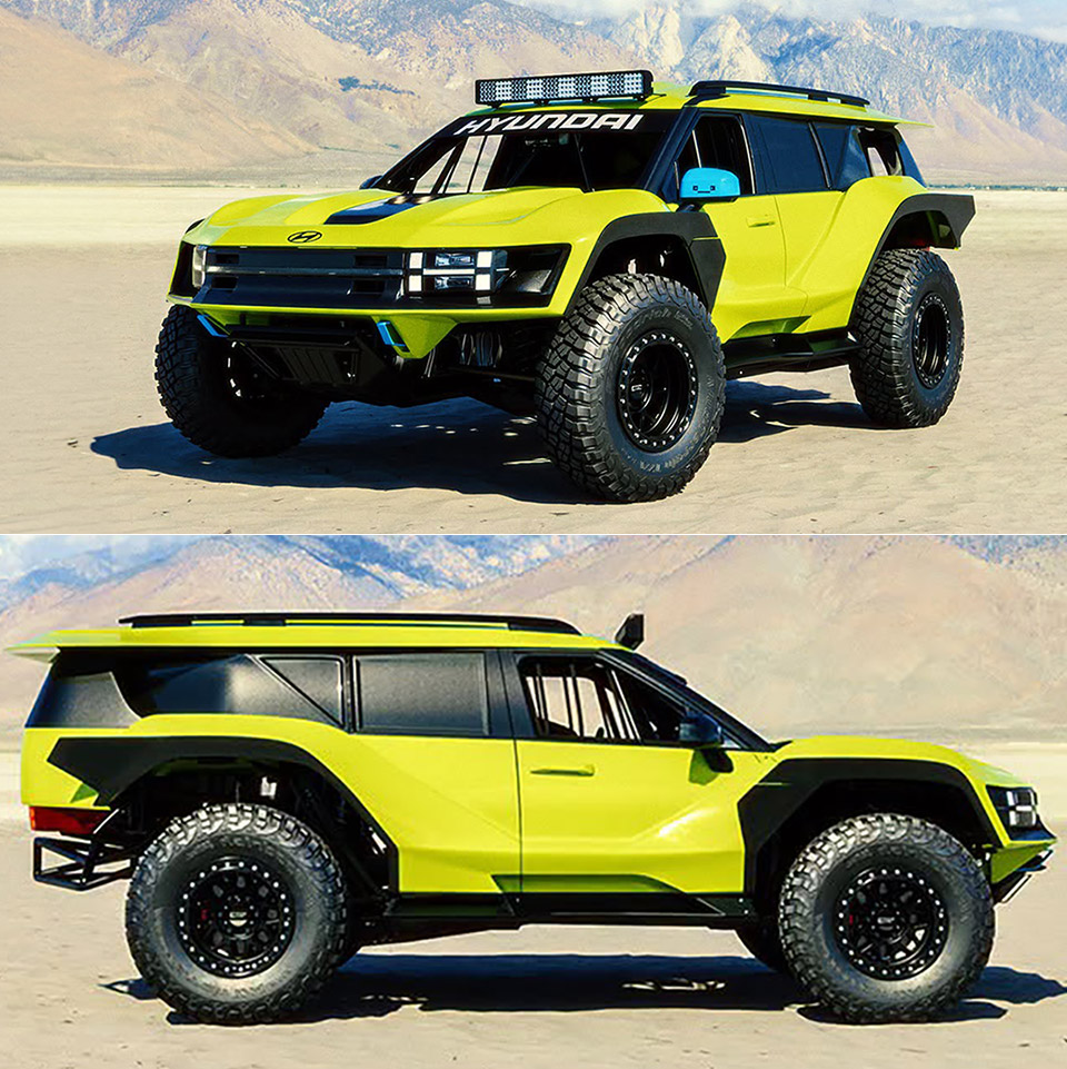 Khyzyl Saleem Hyundai Baja Santa Fe Concept
