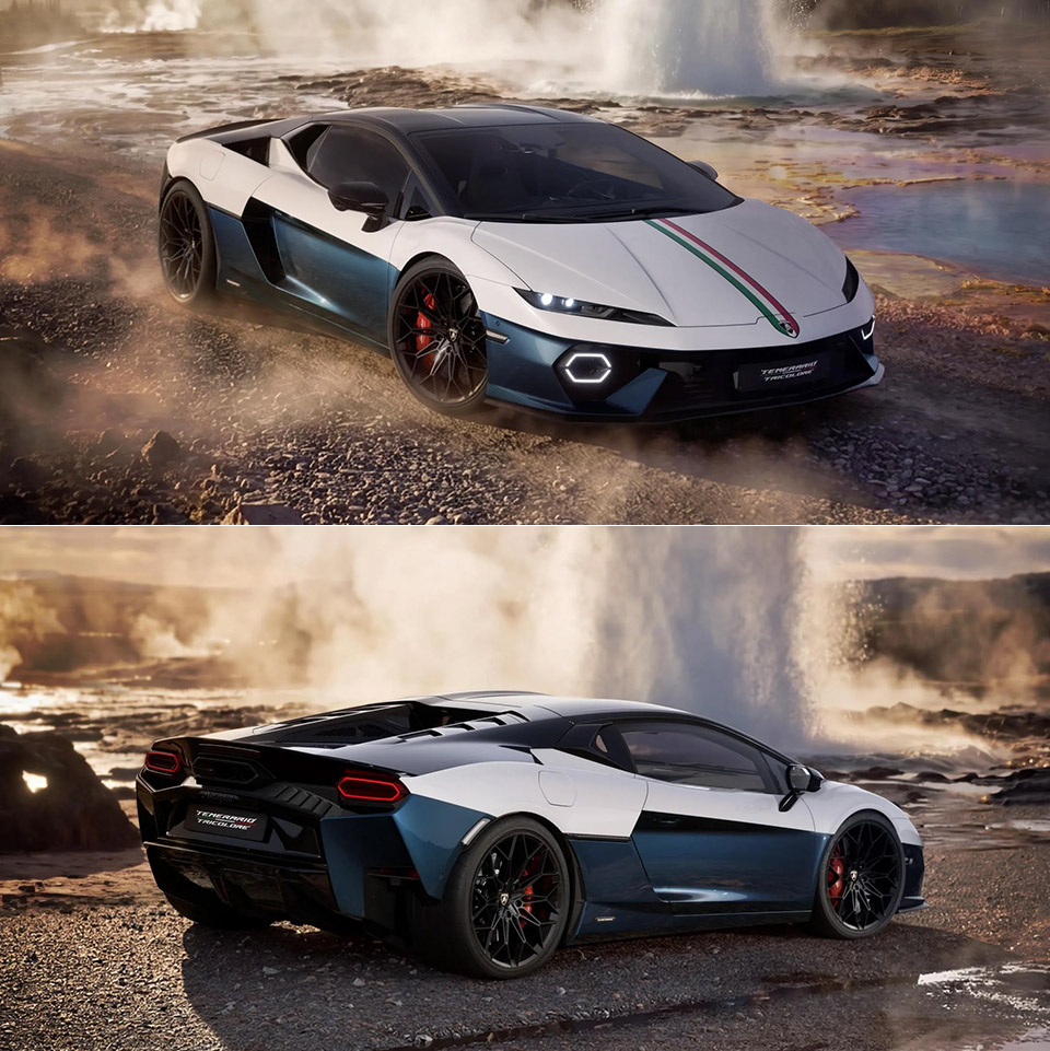 Lamborghini Temerario Tricolor Reveal