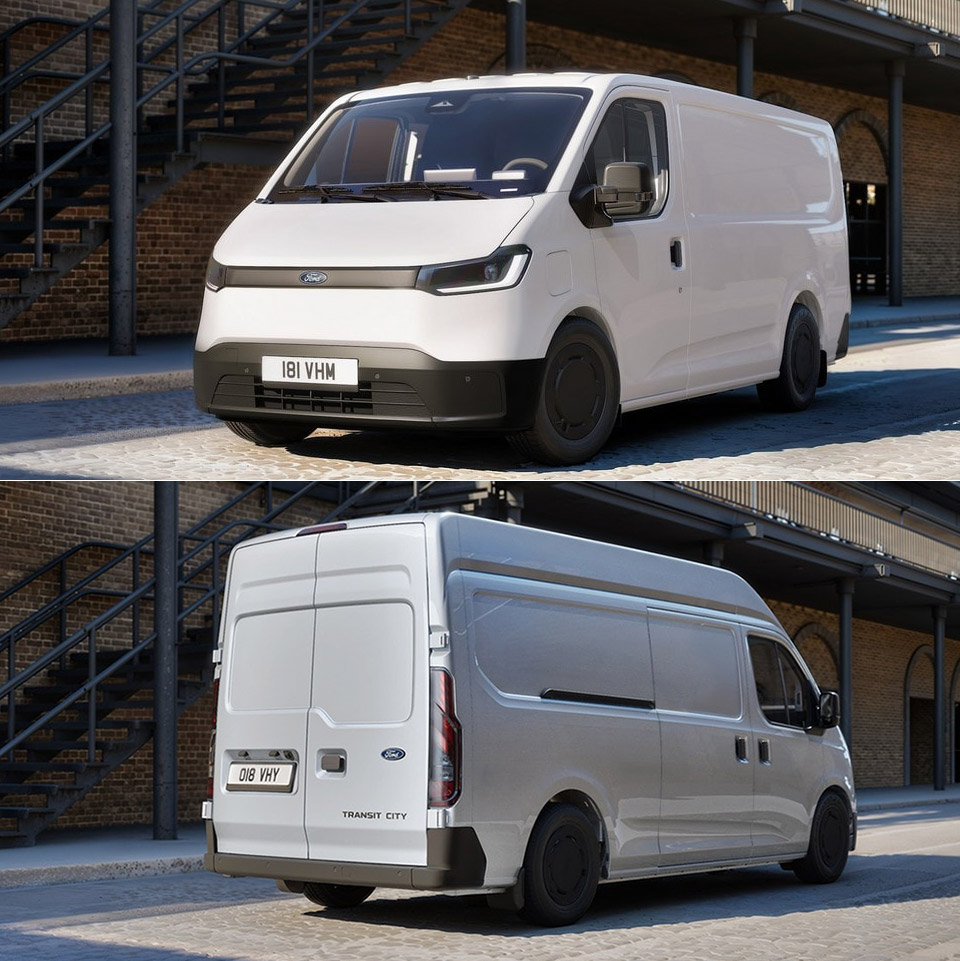 All-Electric Ford Transit City Launch
