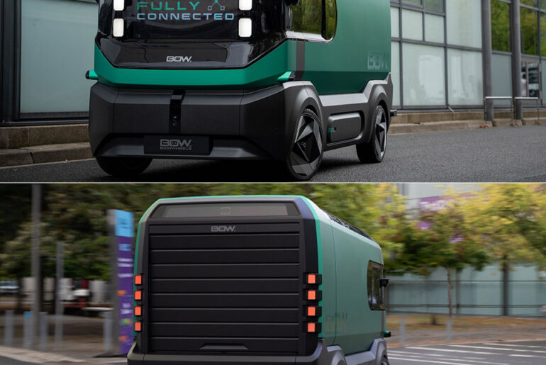 Stellantis BOW Box On Wheels Electric Cargo Van