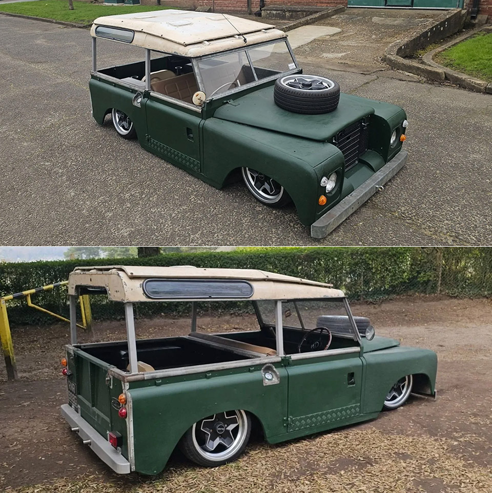 Slamd Rover lowest Land Rover
